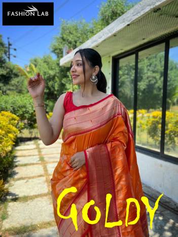 GOLDY BY FASHION LAB SOFT PAITHANI SILK SAREE MANUFACTURER IN INDIA
